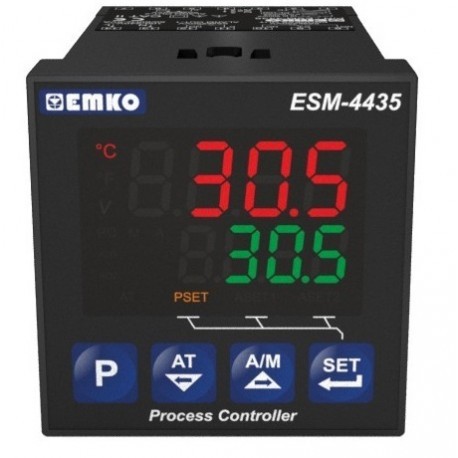 ESM-4435 Üniversal Girişli, Çift setli PID Proses Kontrol Cihazı