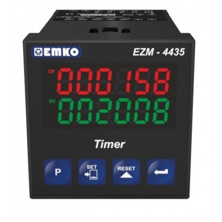 EZM-4435 Tek Setli Programlanabilir Zaman Rölesi