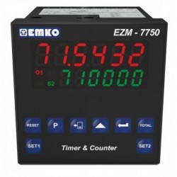 EZM-7750 Çok Fonksiyonlu Programlanabilir Zaman Rölesi ve Sayıcı