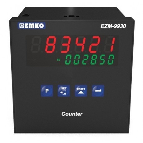 EZM-9930 Tek Setli Programlanabilir Sayıcı