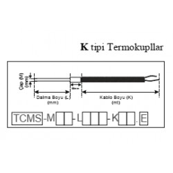 (TCMS) Mineral İzoleli Bayonet Sonda Tipi